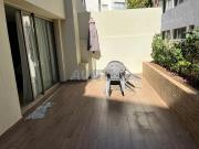 Studio meublé avec terrasse à louer à racine