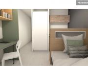 Studio meublé Port Marianne