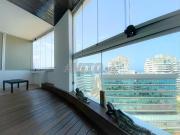 Studio meublé terrasse à louer à marina