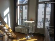 Studio mezzanine balcon centre