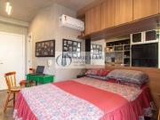 Studio mobiliado 22 m² | Próximo ao metrô | Varanda | Sé...