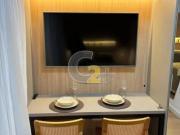 Studio mobiliado a venda em Moema com 1 quarto, sem vaga