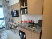 Studio Mobiliado com 21m² de Área Útil Nunca Habitado...