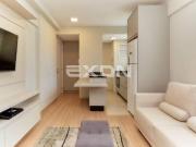 Studio Mobiliado com 34,96m² no Centro de Curitiba