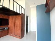 Studio mobiliado com mezanino, 28mÂ² de ara Ãºtil,...