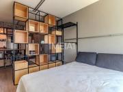 Studio mobiliado com vaga!