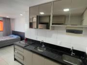 Studio mobiliado e equipado para aluguel