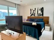 Studio mobiliado LocaÃ§Ã£o temporada 54mÂ² Hotel Wyndham...