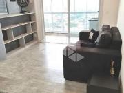 Studio mobiliado para locação, 34 metros e 1 vaga...