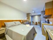 Studio na VitÃ³ria com suÃte e vaga! Conforto,...