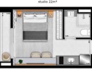 Studio Novo à Venda Braz Leme | Condomínio Village de...