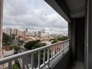 Studio novo e mobiliado para locação com 25m², varanda e...