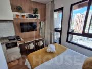 Stúdio para venda e locação, novo, mobiliado, ao lado do...