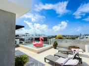 Studio Premium con Rooftop + Vista al Mar | 5ta Avenida...