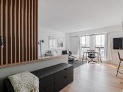 Studio situé dans le quartier St Jean Baptiste à Québec