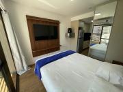 Studio Totalmente Mobiliado, em CondomÃnio Novo e Infra...