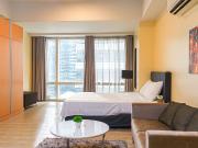 Studio type condo in Two Central | Pet Friendly Building