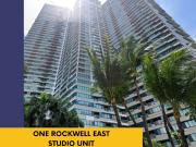 Studio unit For Sale in One Rockwell East at Taguig City