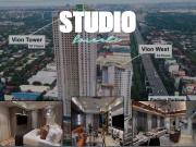 Studio Unit with Balcony Vion Tower For Sale In Makati...