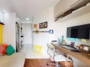 Studio VENDA 23 m², Varanda, MOBILIADO Lazer Completo,...