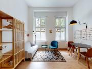 Studio with coworking access and big living area, Berlin...