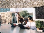 Studio with kitchenette