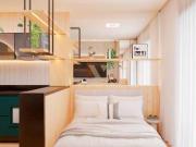 Studios em construção no Centro de Curitiba