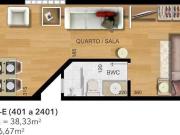 Studios novos decorados no Centro