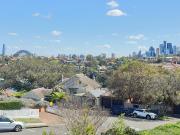 Stunning Sydney Harbour Bridge view from master bedroom