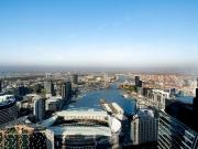 Stunning, uninterrupted views to Docklands, the Bay and...