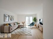 Stylisch wohnen mit Loggia urban & entspannt