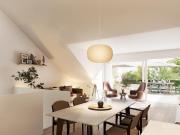 Stylische Dachterrassenwohnung mit Freiluft Wohnzimmer...