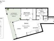 Stylish apartment in the heart of Newcastle