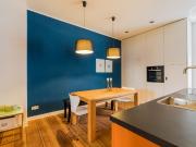 Stylish apartment in the old building with balcony near...