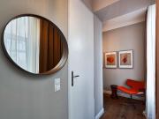 Stylish apartment with exclusive furnishings and private...