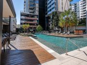 Stylish City Edge Living with Big Balcony, Pool, Gym and...