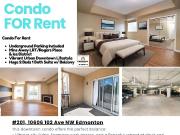 Stylish Downtown Condo – 1 Bed | 1 Bath | Underground... Stylish Downtown Condo – 1 Bed | 1 Bath | Underground...