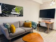 stylish, fully furnished 1 bedroom a.