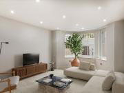 Stylish living with generous space and private patios in...