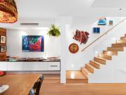 Stylish terrace with studio, scaled for family living