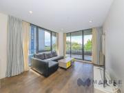 Stylish two bedroom furnished apartment with city views