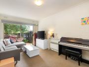 Stylish unit, steps from the action