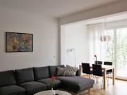 Stylishly furnished 3 room apartment with a view of...