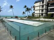 Sua casa pronta pé na areia beira mar muro alto com...