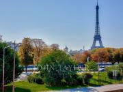 Sublime appartement vue Seine et Tour Eiffel Montaigne