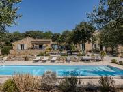 Sublime Mas du XVIIIe en pierre rénové vue Luberon &...