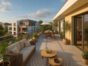 SUBLIMME APPARTEMENT T4 DE HAUT STANDIG AVEC SA TERRASSE...