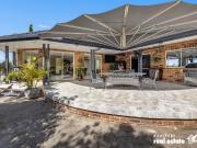 Substantial sized home with ocean views