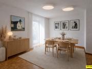 Süd west terrasse i neubauhaus i neuwertige küche i...