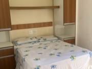 SUITE MOBILIADA COM CLOSET, AR CONDICIONADO E VARANDA